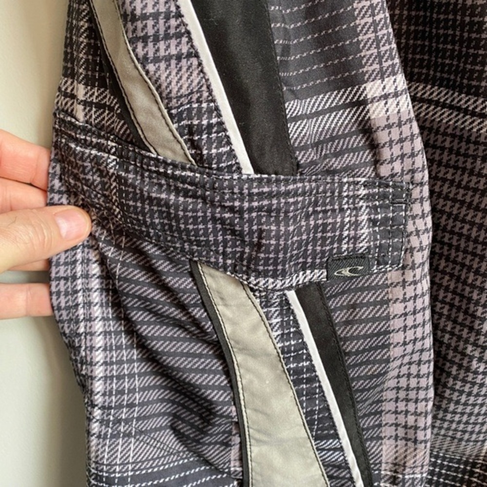 ONeill Mens Black/Gray Patterned Board
Shorts Size 38